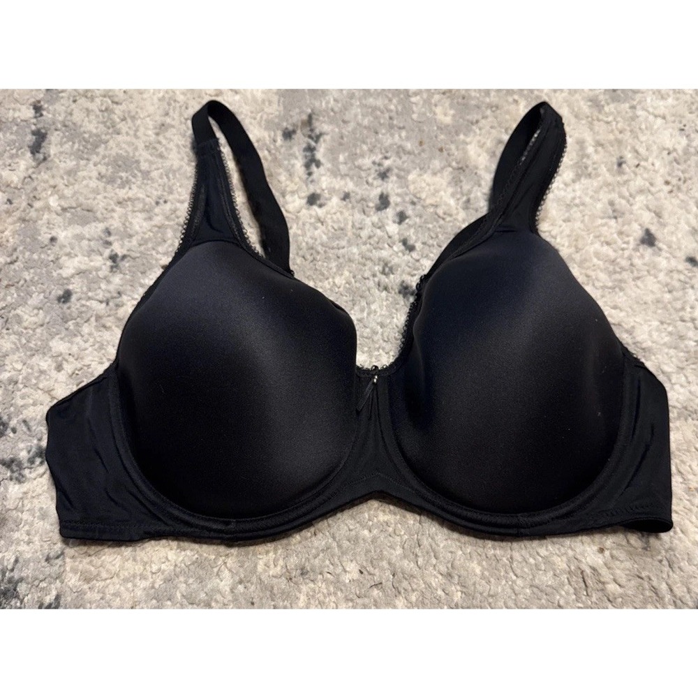 Wacoal Black Underwire Full Coverage 853192 Women's Bra Size 40C